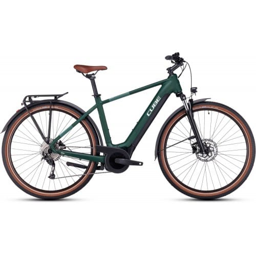 Cube Touring Hybrid One 500 Darkgreen 'n' Green - 2024