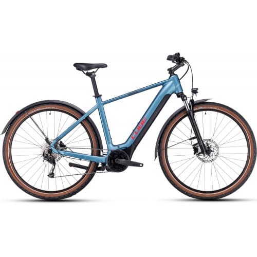 Cube Nuride Hybrid Performance 500 Allroad Metalblue 'n' Red - 2024